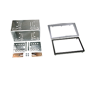 2-DIN kit Opel diverse chromesilver