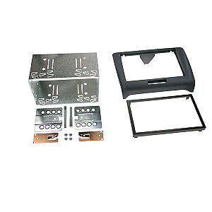2-DIN kit Audi TT (8j) 06-> sort rubberto
