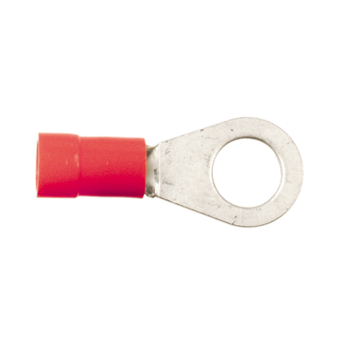 Ringsko rød 8,4mm / 100 stk