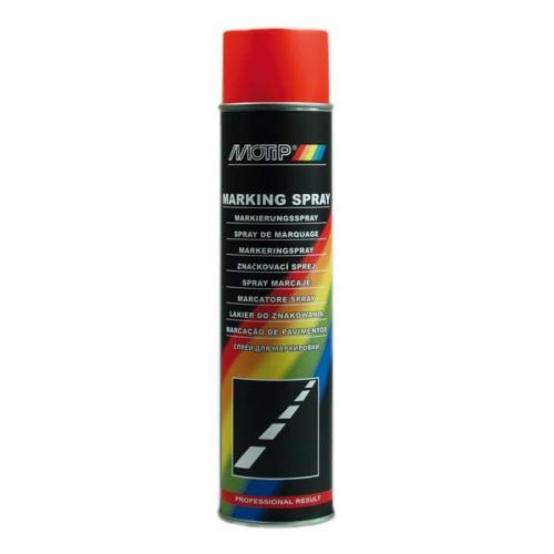 Motip Rød markeringsspray 600ml
