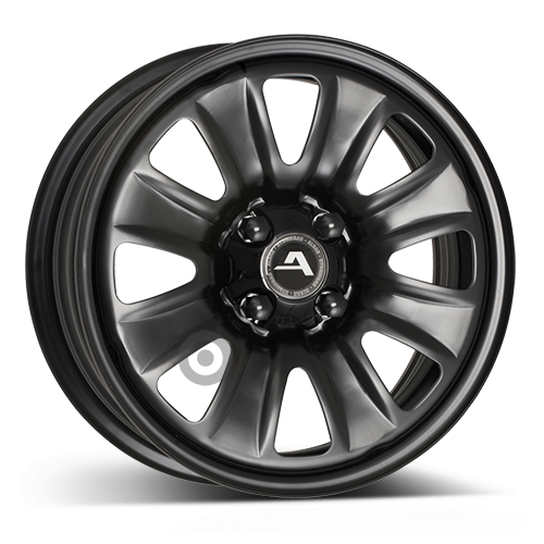 ALCAR HYBRIDRAD 02 black 6x15 ET40 4/100/60