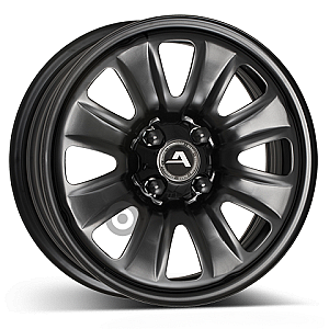 ALCAR HYBRIDRAD 02 black 6x15 ET40 4/100/60