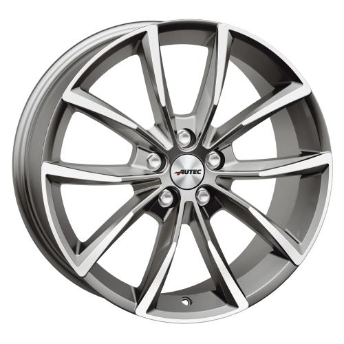 AUTEC ASTANA Titanium Silver Polished 8x18 ET39 5/112/66,5