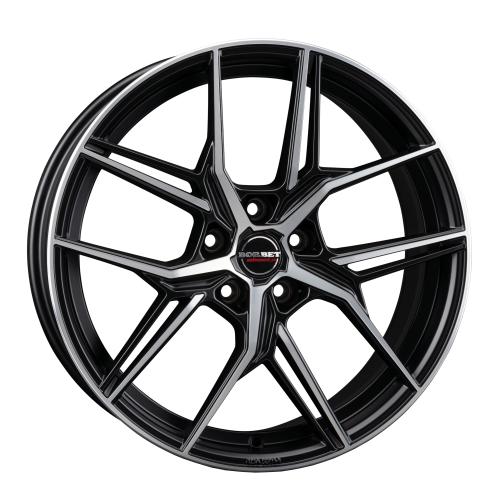 BORBET QX Black polished matt 8x19 ET40 5/112/66,5