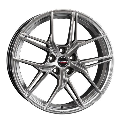 BORBET QX Hyper black silver 8,5x20 ET45 5/108/72,5