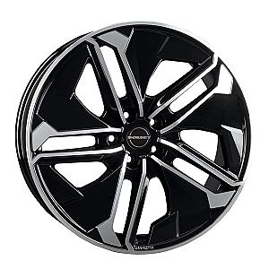 BORBET TX Black polished glossy 9x21 ET38 5/108/63,4