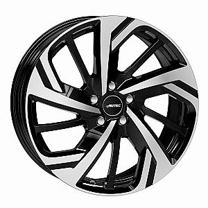 AUTEC RIXON Black Polished 7x19 ET43 5/112/57,1
