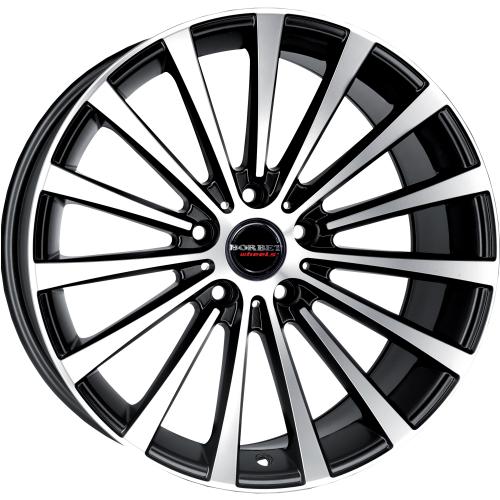 BORBET BLX Black polished matt 9,5x19 ET35 5/120/72,5