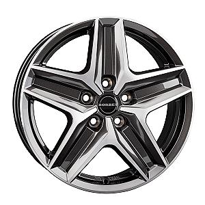 BORBET CWZ Mistral anthracite glossy polished 7,5x18 ET53 5/130/78,1