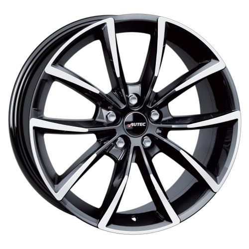 AUTEC ASTANA Black Polished 8x19 ET55 5/108/63,4