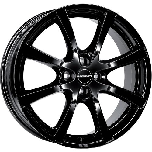 BORBET LV4 Black glossy 6,5x15 ET40 4/100/64