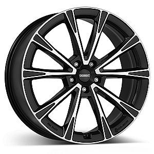 DEZENT AR dark 8x20 ET45 5/114.3/66.1