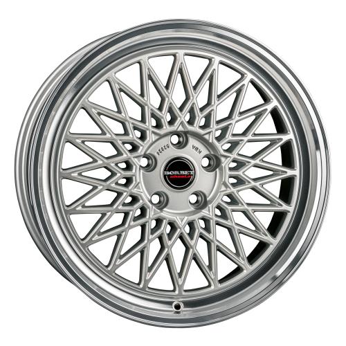 BORBET B Silver rim polished 8x17 ET45 5/112/66,5