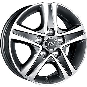 BORBET CWD Mistral anthracite glossy polished 7x17 ET55 5/120/65,1