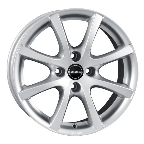BORBET LV4 Crystal silver 7x16 ET15 4/108/65,1