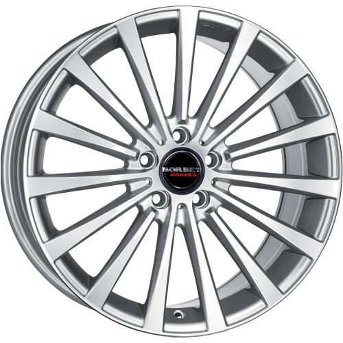 BORBET BLX Brilliant silver 9,5x19 ET35 5/120/72,5