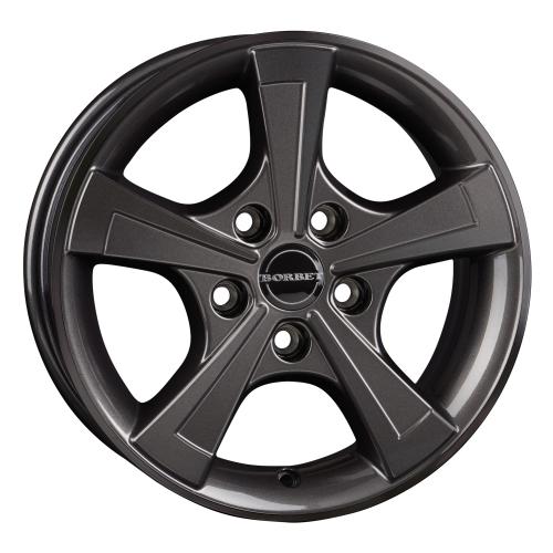 BORBET CWT Mistral anthracite glossy 6x15 ET30 5/112/66,5