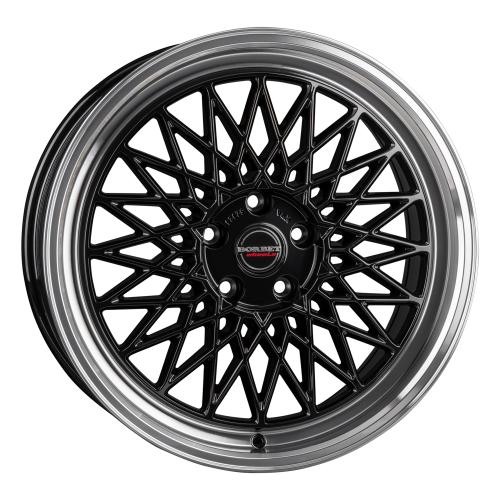 BORBET B Black rim polished 8,5x19 ET30 5/112/66,5