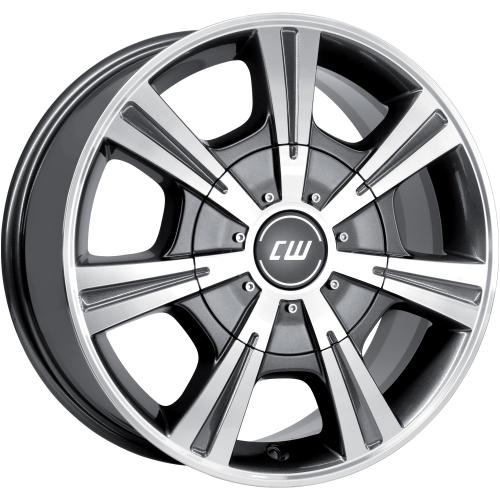 BORBET CH Mistral anthracite glossy polished 7,5x17 ET61 5/118/71,1