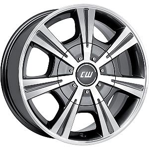 BORBET CH Mistral anthracite glossy polished 7,5x17 ET61 5/118/71,1