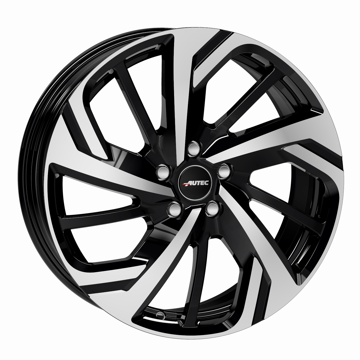AUTEC RIXON Black Polished 8x18 ET45 5/112/57,1