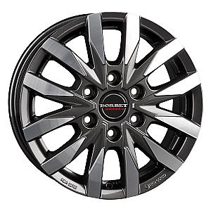 BORBET CW6 Mistral anthracite glossy polished 7,5x18 ET30 6/139,7/106,1