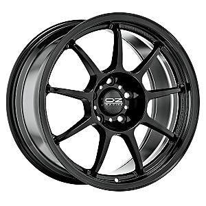 OZ ALLEGGERITA HLT 5F GLOSS BLACK 9x18 ET43 5/130/71,5