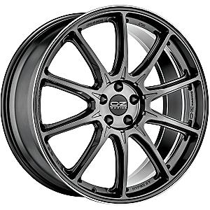 OZ HYPER XT HLT STAR GRAPHITE DIAMOND LIP 10x22 ET37 5/108/63,4