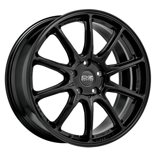 OZ HYPER XT HLT GLOSS BLACK 9x21 ET19 5/112/66,6