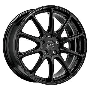OZ HYPER XT HLT GLOSS BLACK 9x21 ET19 5/112/66,6