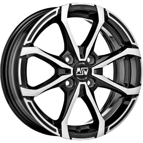 MSW MSW X4 GLOSS BLACK FULL POLISHED 7x16 ET42 4/100/60,1