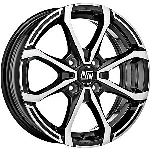 MSW MSW X4 GLOSS BLACK FULL POLISHED 7x16 ET42 4/100/60,1