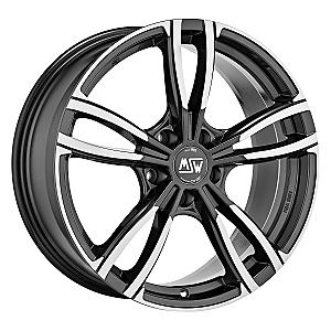 MSW MSW 73 GLOSS DARK GREY FULL POLISHED 8x18 ET35 5/112/73