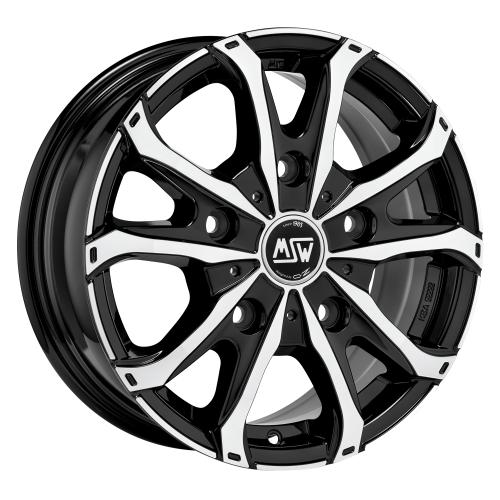 MSW MSW 48 VAN GLOSS BLACK FULL POLISHED 6,5x16 ET60 5/120/65,1