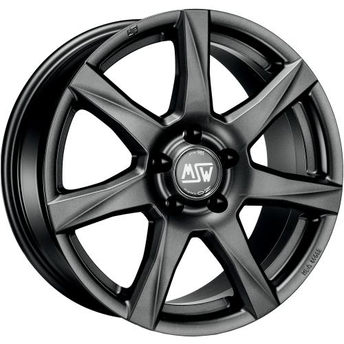 MSW MSW 77 MATT DARK GREY 7,5x17 ET38 5/114,3/73