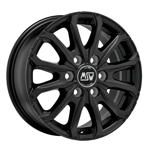 MSW MSW 48 VAN 6 HOLES MATT BLACK 6,5x16 ET68 6/125/74,1