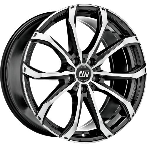 MSW MSW 48 GLOSS BLACK FULL POLISHED 7,5x17 ET40 5/127/71,6