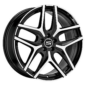 MSW MSW 40 GLOSS BLACK FULL POLISHED 7,5x19 ET45 5/108/73