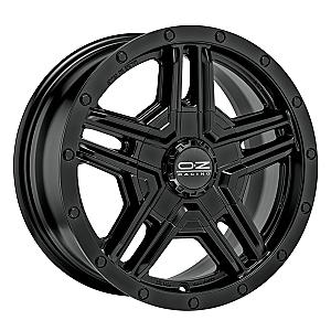 OZ RALLY ADVENTURE MATT BLACK 8x17 ET37 6/114,3/66,1
