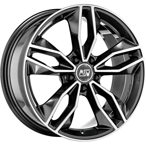 MSW MSW 71 GLOSS DARK GREY FULL POLISHED 7,5x17 ET50 5/112/73