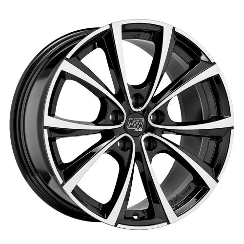MSW MSW 27T GLOSS BLACK FULL POLISHED 10,5x19 ET45 5/120/64,12