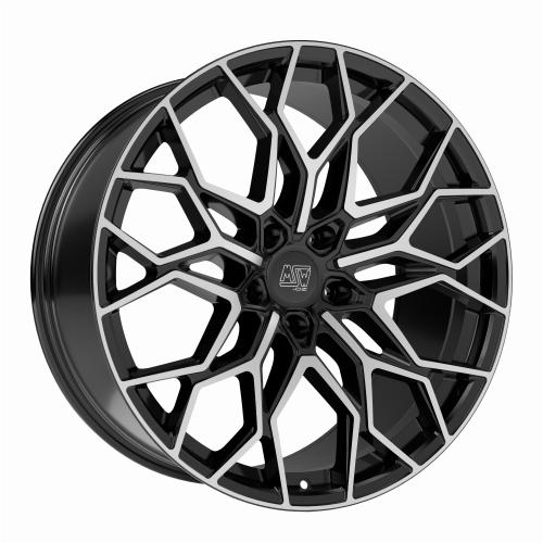 MSW MSW 51 GLOSS BLACK FULL POLISHED 9x20 ET50 5/130/71,5