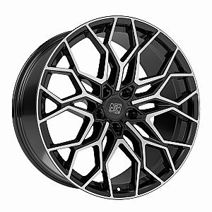 MSW MSW 51 GLOSS BLACK FULL POLISHED 9x20 ET50 5/130/71,5