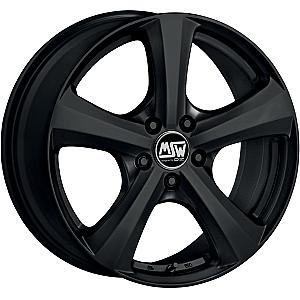 MSW MSW 19 W MATT BLACK 6x14 ET38 4/100/63,4