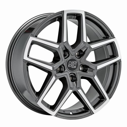 MSW MSW 52 GLOSS GUN METAL FULL POLISHED 8,5x20 ET45 5/112/73