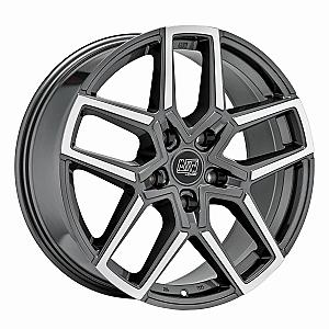 MSW MSW 52 GLOSS GUN METAL FULL POLISHED 8,5x20 ET45 5/112/73