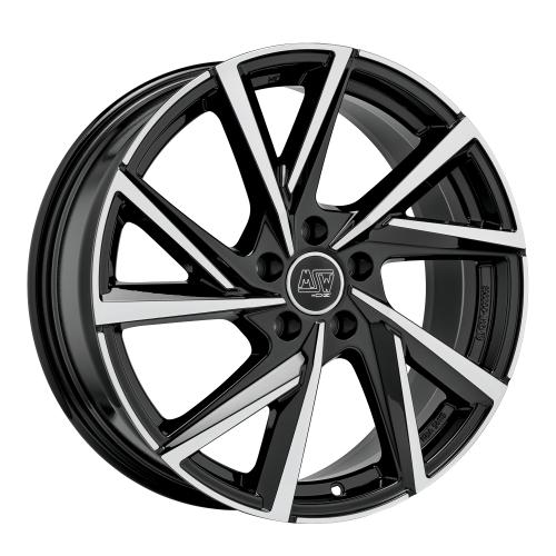 MSW MSW 80-5 GLOSS BLACK FULL POLISHED 7x17 ET47 5/114,3/66,1
