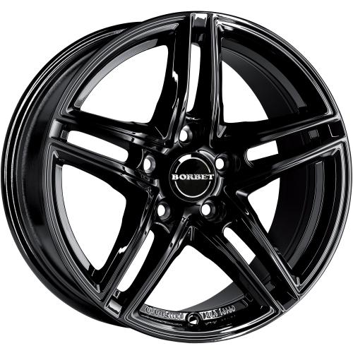 BORBET XRT Black glossy 8,5x19 ET21 5/112/66,5