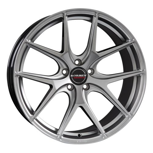 BORBET Y Crystal silver 6,5x16 ET43 5/100/57,1