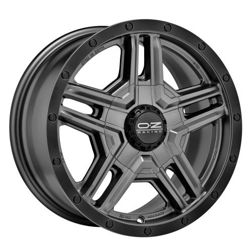 OZ RALLY ADVENTURE MATT GRAPHITE / BLACK LIP 8x17 ET0 6/139,7/106,1